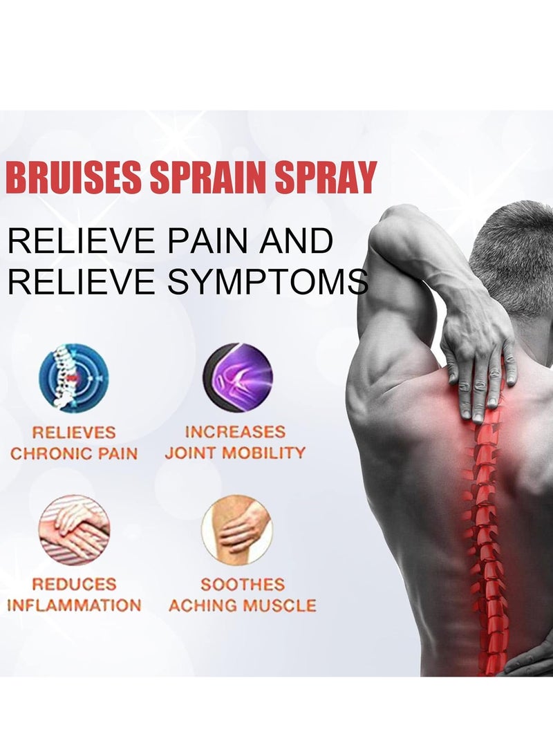 EELHOE Instant Pain Relief Spray, Herbal Joint u0026 Muscle Pain Relief, Fast Acting Sore Muscle u0026 Bone Therapy Oil Spray, Soothing Relief for Joint and Muscle Discomfort (30ml) - Image 5