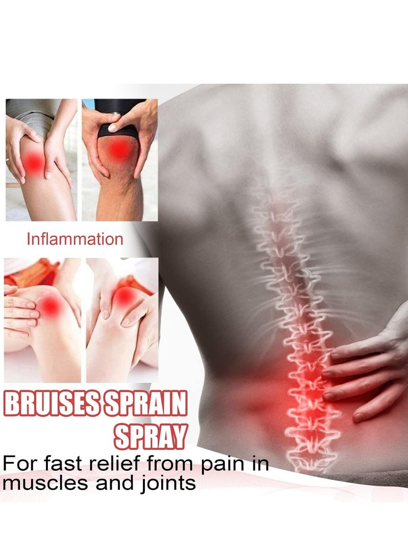 EELHOE Instant Pain Relief Spray, Herbal Joint u0026 Muscle Pain Relief, Fast Acting Sore Muscle u0026 Bone Therapy Oil Spray, Soothing Relief for Joint and Muscle Discomfort (30ml) - Image 4