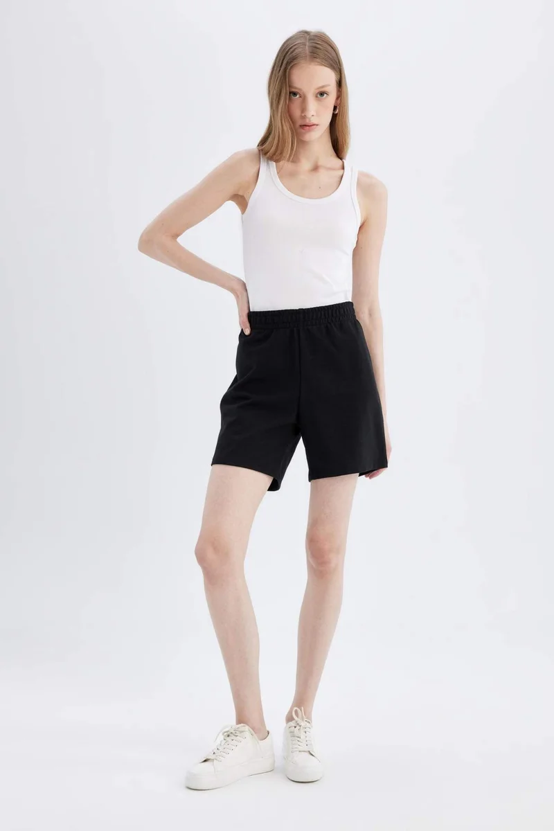 Defacto Slim Fit Ribana U Collar Tank Top