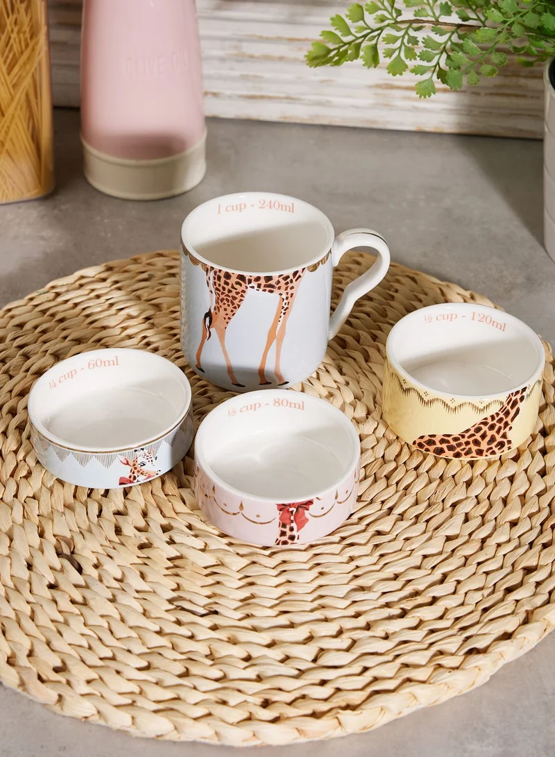 YVONNE ELLEN Yvonne Ellen Stacking Measuring Cups - Giraffe