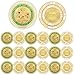 Siifert 20 Pcs Christian Fruit of The Spirit Coins Love Joy Peace Patience Kindness Tokens Coins Funny Christian Gifts Challenge Pocket Token for Prayer - Image 2