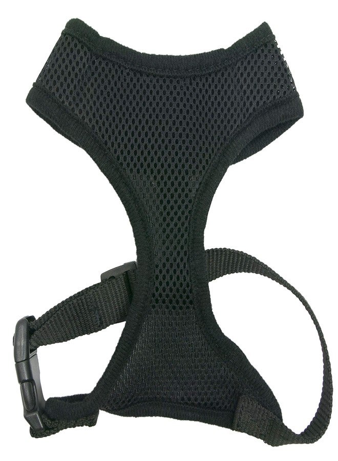 Four Paws Walk-About Comfort Control No-Pull Harness for Dogs, Adjustable Soft Padded Breathable Air Mesh Dog Vest for Walking, Black, Medium - Image 2