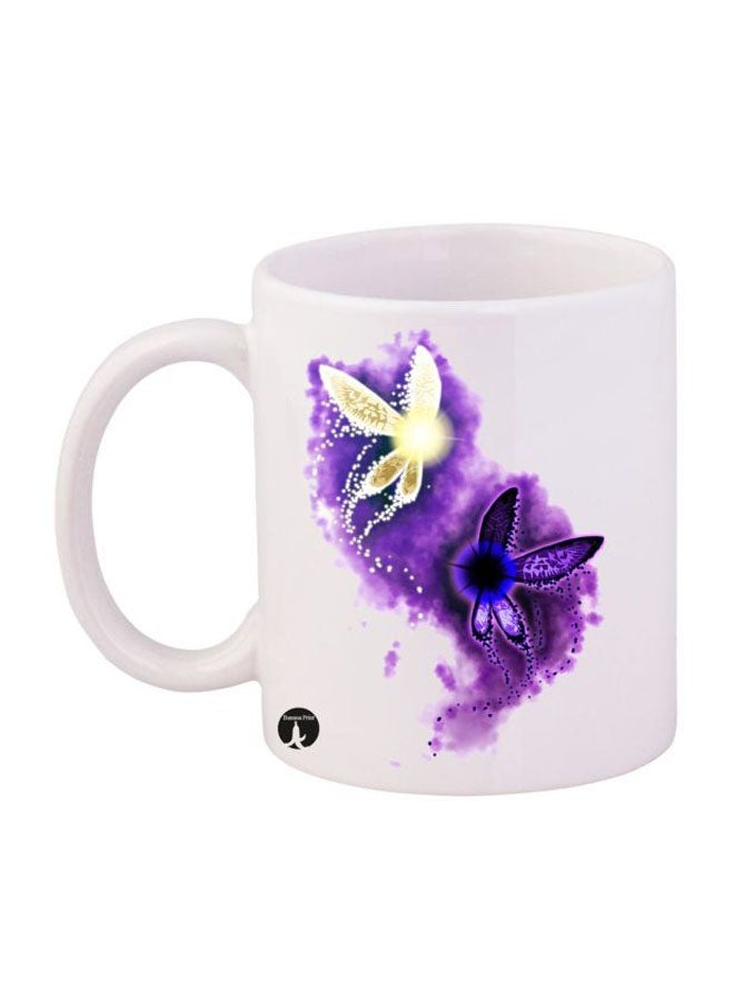 Labyrinth Of Magic Anime Printed Mug White/Purple/Blue 11ounce