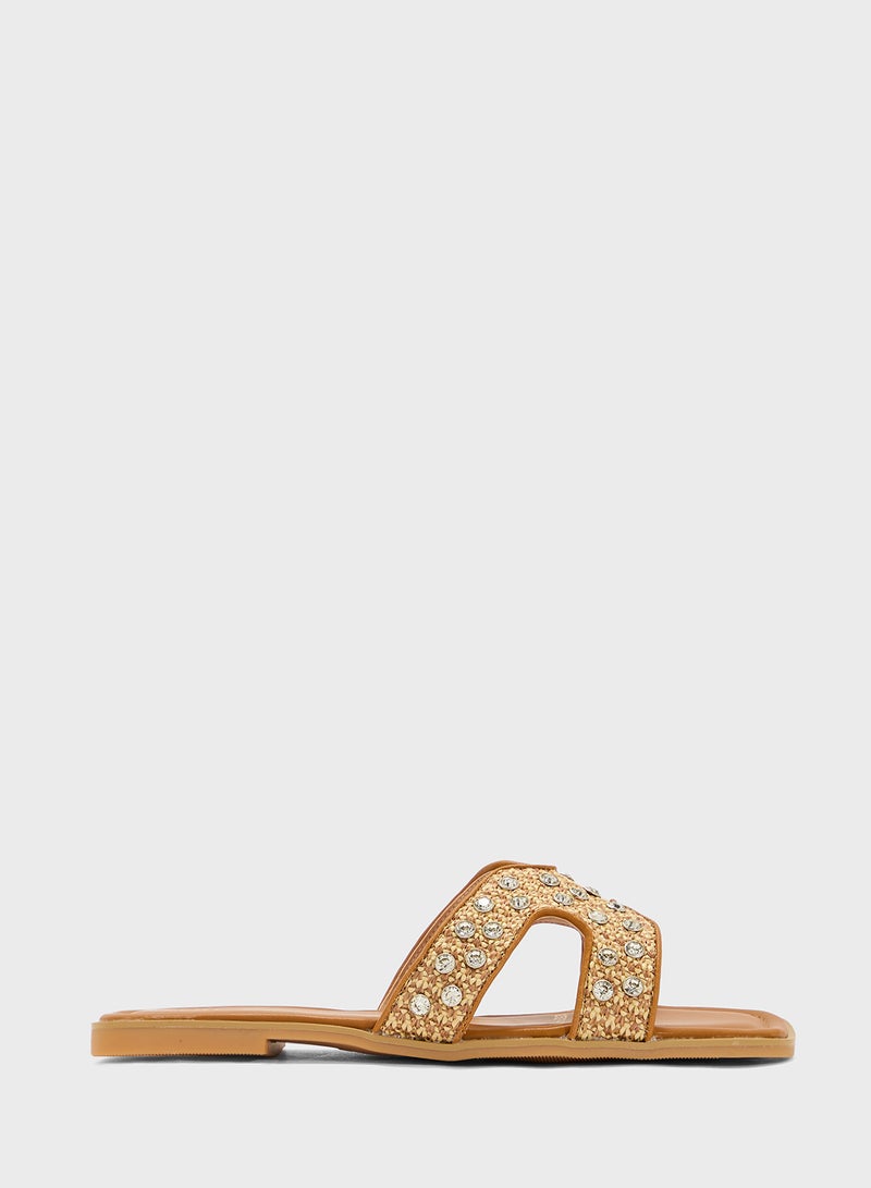 ELLA Ladies Flat Sandal  - Image 1