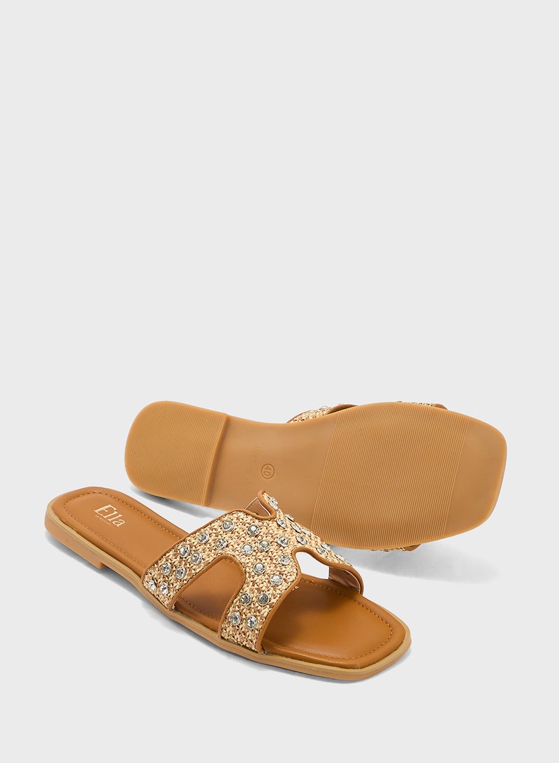 ELLA Ladies Flat Sandal  - Image 3
