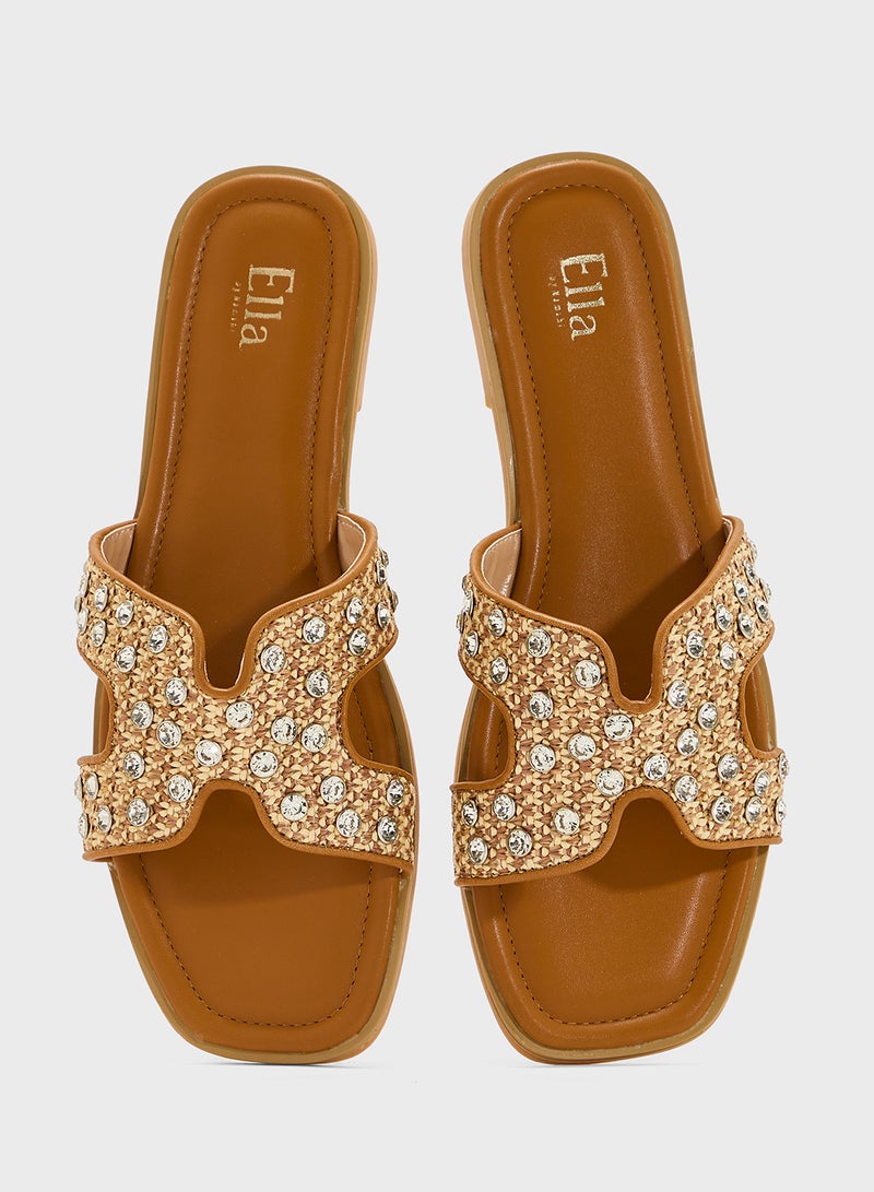 ELLA Ladies Flat Sandal  - Image 4