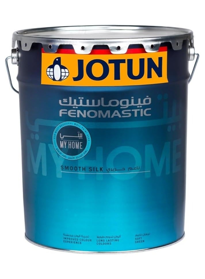 جوتن فينوماستيك ماي هوم سموز سيلك 18 لتر، أبيض – دهان داخلي أكريليك كوبوليمر بلمسة حريرية قابلة للغسل