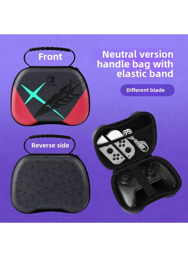 general Switch Pro Handle Storage Bag Xbox Beitong Universal Portable Feizhi EVA Hard Case Ps5 Game Protective Case-Model:Dissimilarity 【built-in Strap-GamePad Universal Storage Bag】】 - Image 1