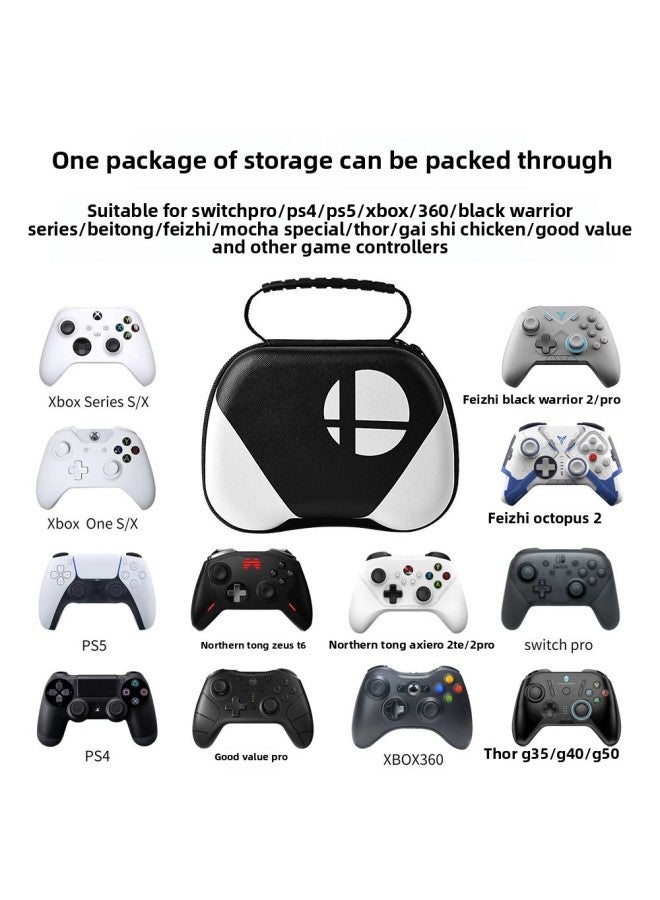 general Switch Pro Handle Storage Bag Xbox Beitong Universal Portable Feizhi EVA Hard Case Ps5 Game Protective Case-Model:Dissimilarity 【built-in Strap-GamePad Universal Storage Bag】】 - Image 5