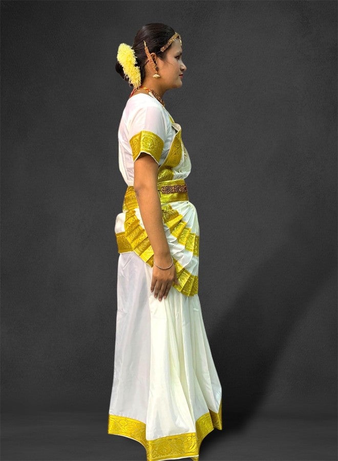 TWINKLE TOTS - Bharatnatyam,Mohiniyattam,Odissi,Kaalbeliya All Dress for Girls School Functions,Tredinational Dance,Events,Photoshoot - Image 3