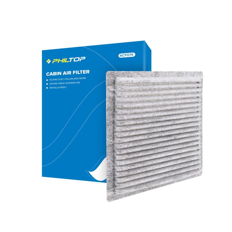 PHILTOP HEPA Cabin Air Filter wActivated Carbon Compatible with CF10138 Toyota Highlander 20012007 Lexus RX300 19992003 IS300 20012005 Carbon Filter Up Dust Pollen Odor - Image 2