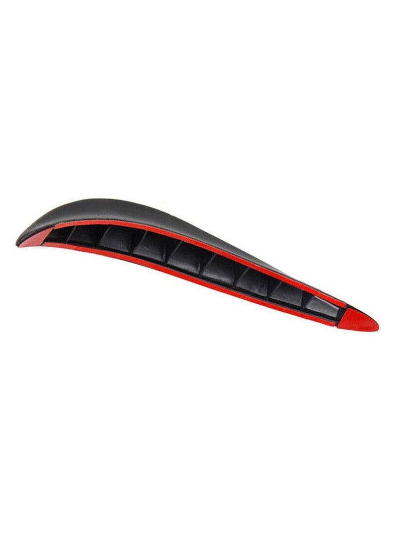 Yuwell - 2 Pcs Car Bumper Guard Protector Sticker Universal Anti-Scratch Car Front Rear Bumper Protector Strip - Image 1