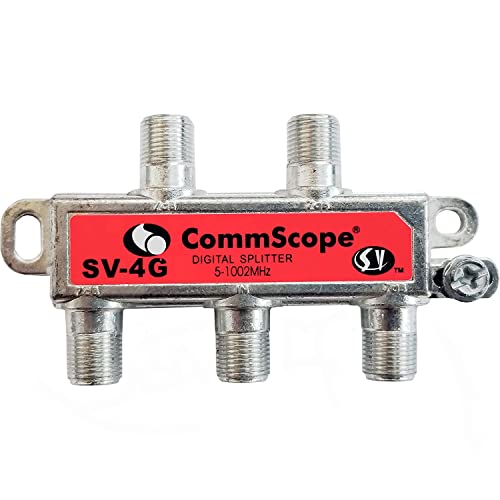 Commscope SV-4G Coaxial 5-1000Mhz 4-Way Splitter - 50 Pack - Image 1