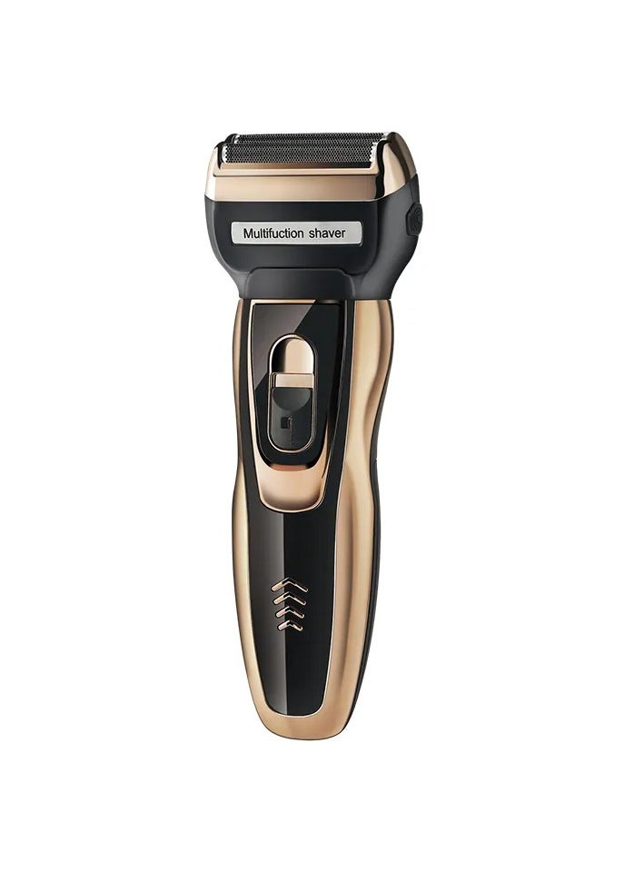 Generic 3-In-1 Rechargable Trimmer Black/Gold 15cm  - Image 5