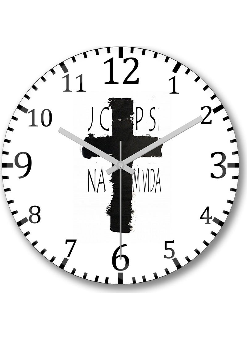 Baskı Dükkanı Print Shop Gotham City Sirens Wall Clock Curved Real Glass 