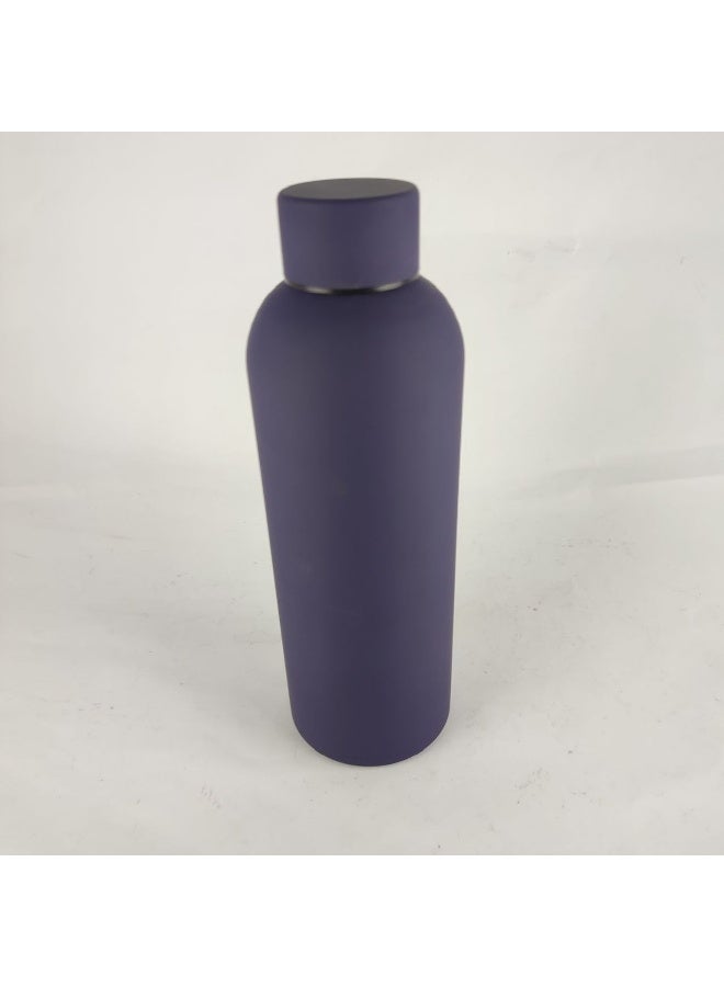 Premium Purple Insulated Water Bottle – 500ml Capacity – Sleek & Durable Design for Hot and Cold Drinks – Perfect for Work, School & Travel - Image 1