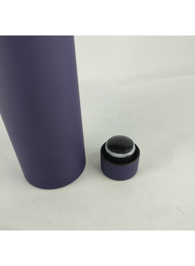Premium Purple Insulated Water Bottle – 500ml Capacity – Sleek & Durable Design for Hot and Cold Drinks – Perfect for Work, School & Travel - Image 4