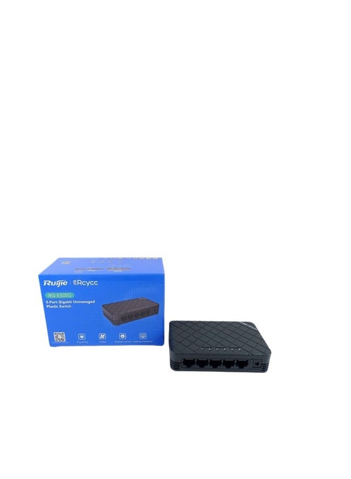 Ruijie 5 port Gigabit Unmanaged Switch RG-ES05G  - Image 3