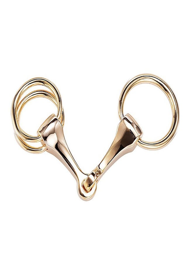 YZYDF Unique Scarf Clip with Horse Bit Detailing Exquisite Shawls Fastener Brooch Elegant Scarf Clip Stylish Scarves Accessory - Image 1