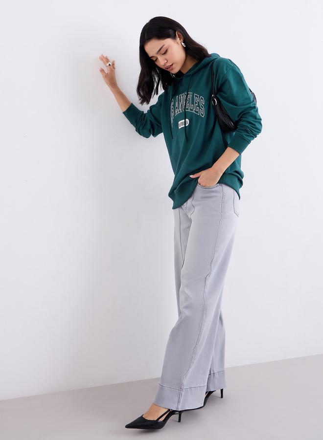 ستايلي هودي بتفاصيل مُطرزة - Image 2