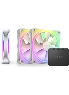 NZXT F120 RGB Duo White 3X120 Mm+Fan Controller RF-D12TF-W1 
