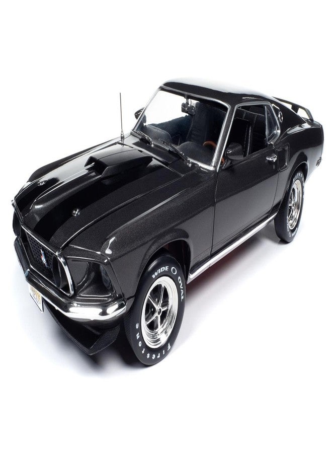 AW AUTO WORLD سيارة فورد موستانج جون ويك موديل 1969 من أوتو وورلد، بمقياس 1:18، مصنوعة من المعدن المصبوب - Image 1