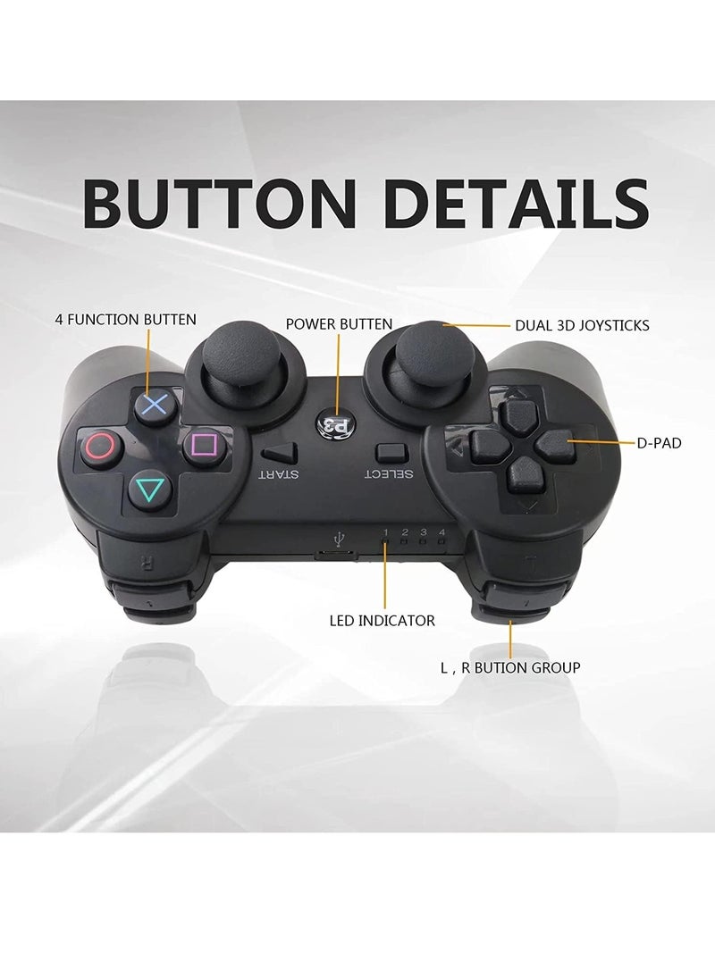 PS3 compatible wireless game controller, powerful vibration feedback for personalized gaming experience, wireless transmission technology