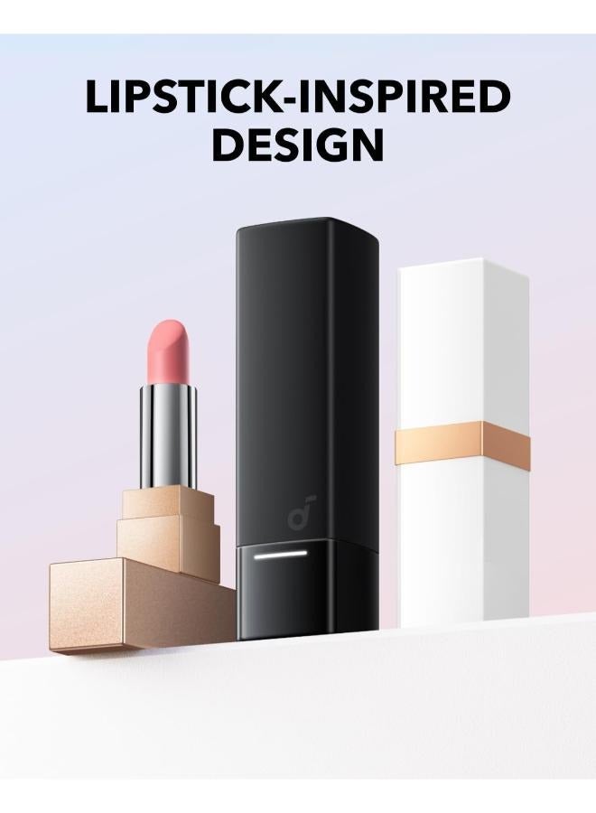 Soundcore A30i by Anker, Noise Cancelling Earbuds, Lipstick-Shaped Stylish Design, Tiny, Lightweight Comfort, Smart Noise Cancelling, Clear Sound, 24H Playtime, IP54, Wireless Earbuds, Bluetooth 5.4 Black - Image 2