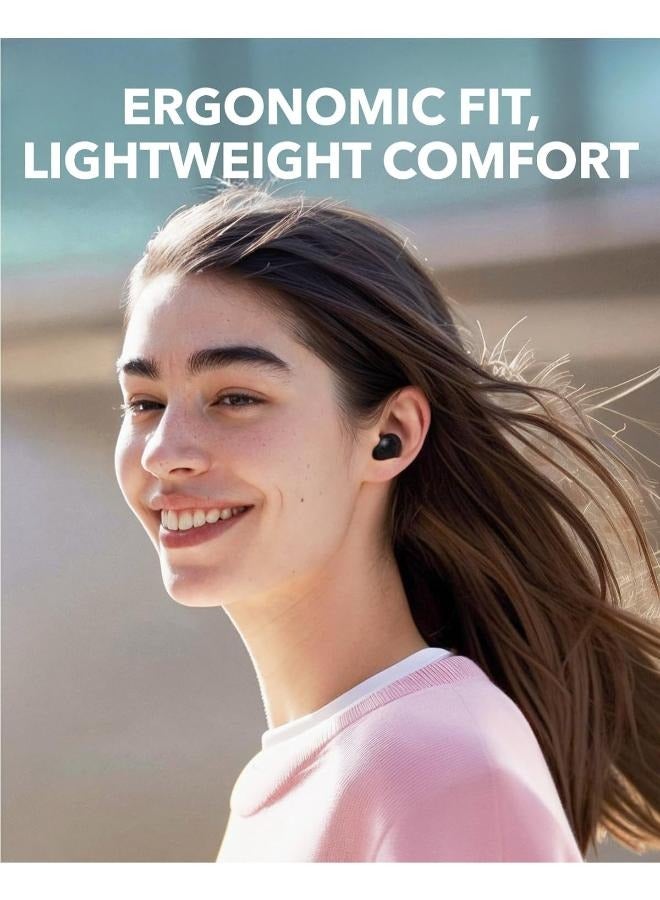 Soundcore A30i by Anker, Noise Cancelling Earbuds, Lipstick-Shaped Stylish Design, Tiny, Lightweight Comfort, Smart Noise Cancelling, Clear Sound, 24H Playtime, IP54, Wireless Earbuds, Bluetooth 5.4 Black - Image 3