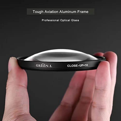 GREEN.L 82mm Close-up Filter Set(+1,+2,+4,+10), Professional Macro Filter for Camera Lens - Image 4