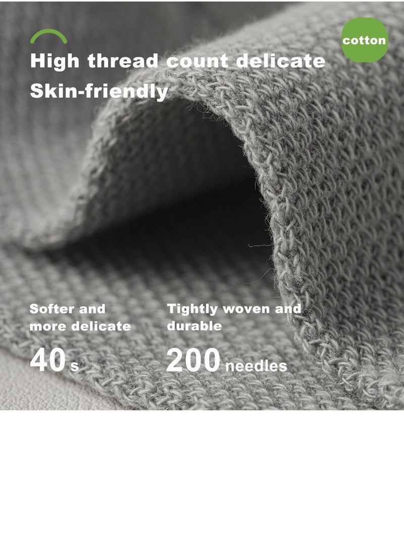 Men's Breathable Mesh Cotton Socks - 5 Pairs, Lightweight and Comfortable for Spring, Summer, and Fall