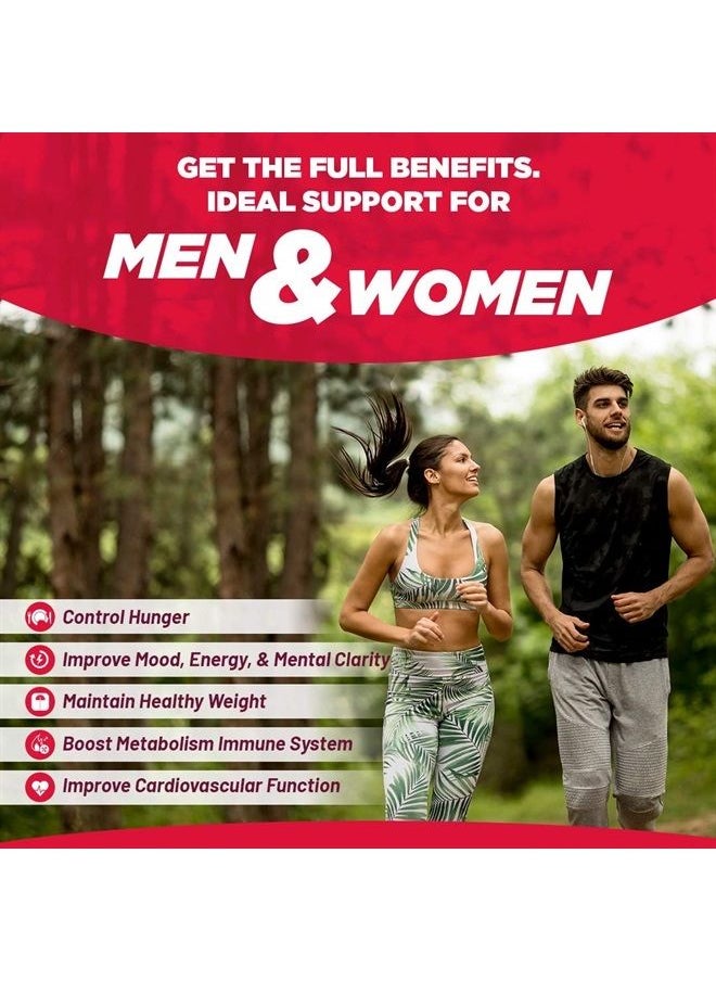 BioSource Labs - Razburn – Premium, Extra Potent 100% Pure Raspberry Ketones – All-Natural Pills with Caffeine & Green Tea Extract for Men & Women (60 Vegetarian Capsules) - Image 1