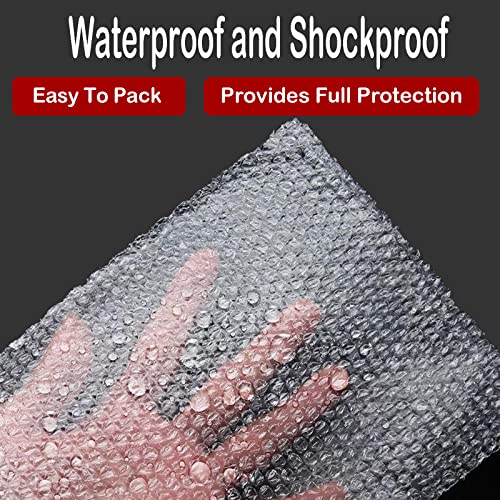 AODESTINY 50 Pcs Bubble Pouches Wrap - 12'x12' Clear Bubble Out Bags for Packing Fragile Dishes & China Plates - Image 4