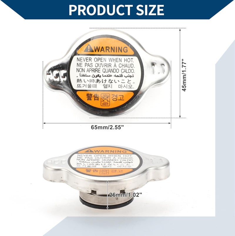 Hihaha Radiator Cap for Hyundai I30 and I10 - Image 4