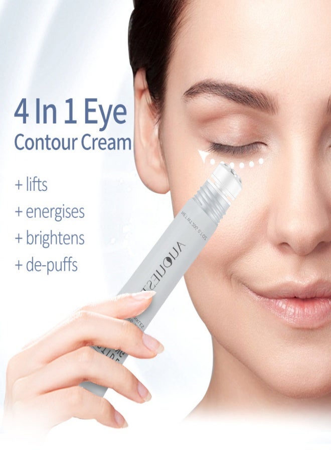 AuQuest Peptide Antiaging Eye, Fast-Absorbing , Anti-Aging And Remove Wrinkles , Serum Triple Rollerball Massage In 360 Degree Fast-Absorbing Anti - Aging And Remove Wrinkles 20G - Image 2