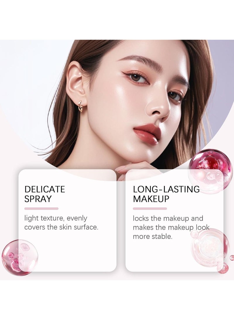 ATRJSZ Sunglaze Sheer Setting Mist Sunscreen SPF 50, Broad Spectrum Shimmering Body Oil Mist, Hydrating Makeup-Friendly Glow Spray, Reef-Safe, Non-Greasy & Fast-Absorbing for Face & Body (2PCS) - Image 4