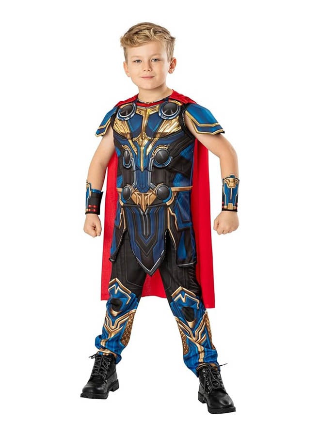 RUBIE'S TLT- DELUXE THOR COSTUME,For Age 5-6 Years, Size M (Height 116cm) - Image 1