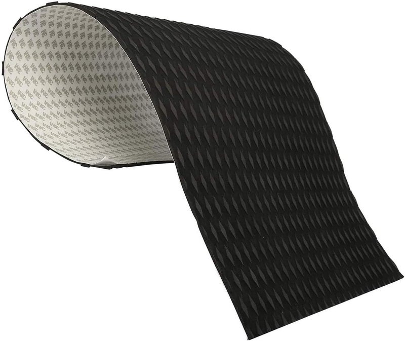 NovelBee 40" x 20“ x 0.22” Universal DIY Traction Non-Slip Grip Mat Pad with Trimmable EVA Sheet for Boat Decks,Kayak,Surfboard (Black) - Image 2