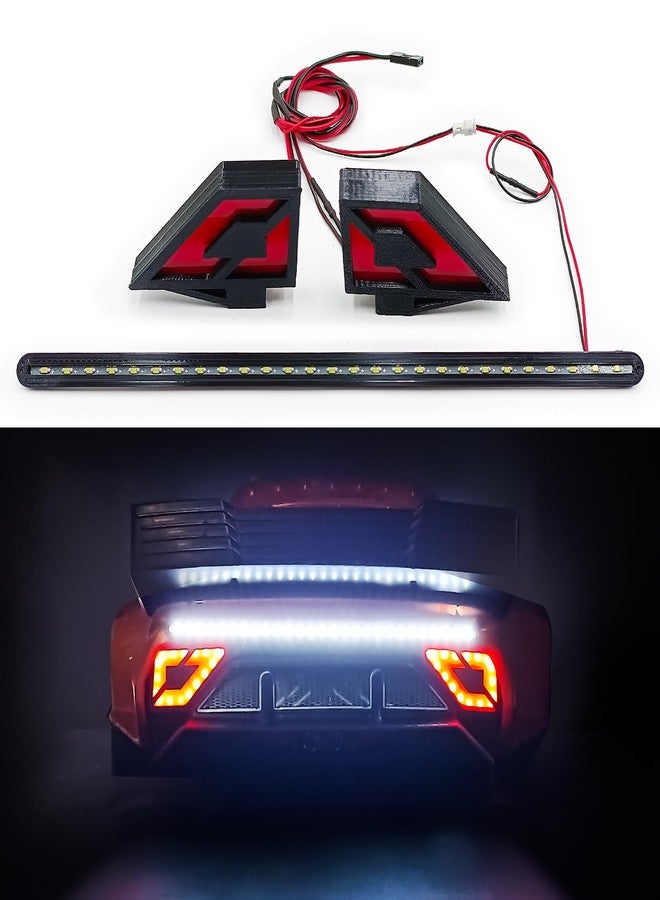 WEFEINO RC LED Light Kit Headlight Taillights Side Light for 1/7 Felony 6S RC Car Upgrades Accessories - Image 3