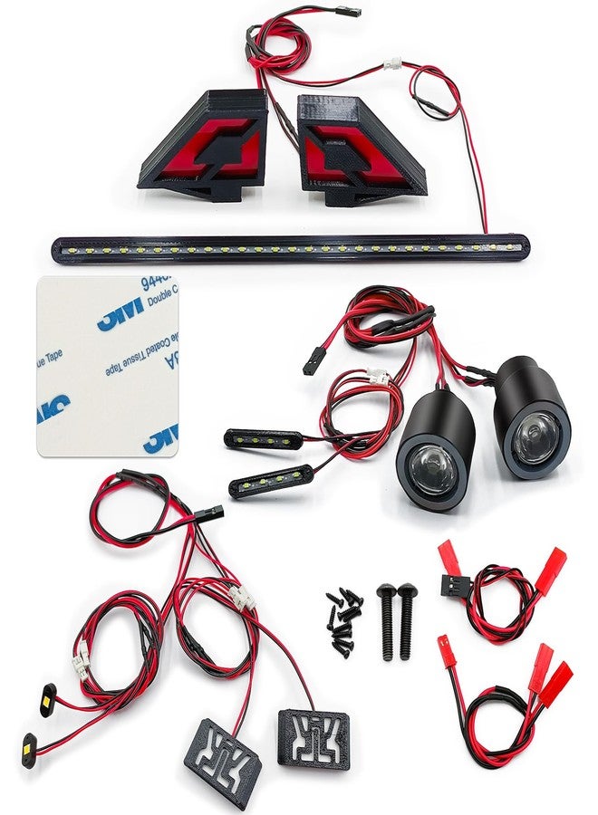 WEFEINO RC LED Light Kit Headlight Taillights Side Light for 1/7 Felony 6S RC Car Upgrades Accessories - Image 5