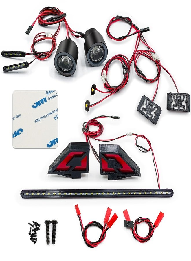 WEFEINO RC LED Light Kit Headlight Taillights Side Light for 1/7 Felony 6S RC Car Upgrades Accessories - Image 1