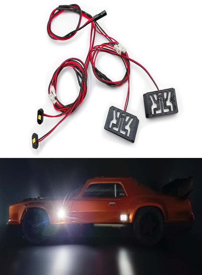 WEFEINO RC LED Light Kit Headlight Taillights Side Light for 1/7 Felony 6S RC Car Upgrades Accessories - Image 4