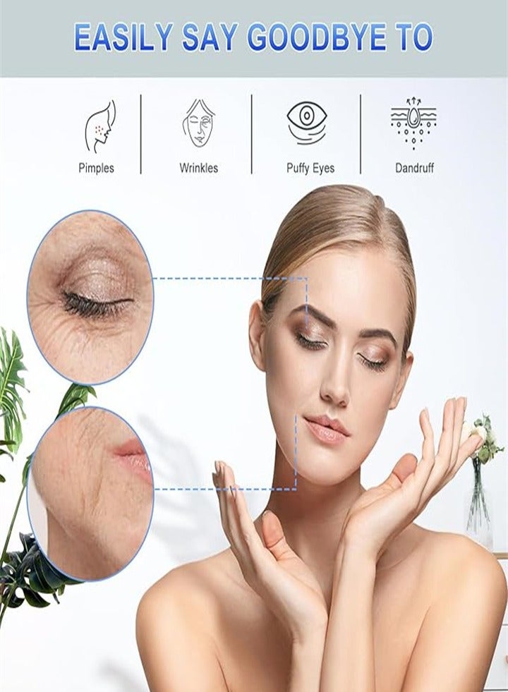 Generic Cordless High Frequency Wand - Upgraded High Frequency Facial Machine for Acne, Skin Tightening, Anti-Aging, Hair - Comes with 4 Different Tubes  - Image 3