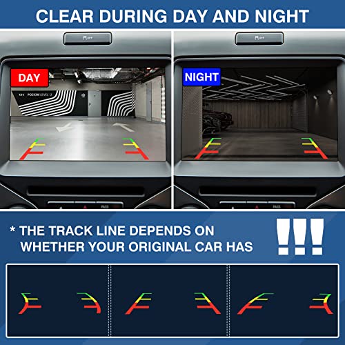ACAUTO Rear View Backup Reverse Camera Compatible with Ford F150 2010-2014, Ford Mustang 2015-2020 & Lincoln MKC 2015-2019, Park Assist Backup Camera EL3T-19G490-AA, EL3Z-19G490-D, BL3Z-19G490-B - Image 3