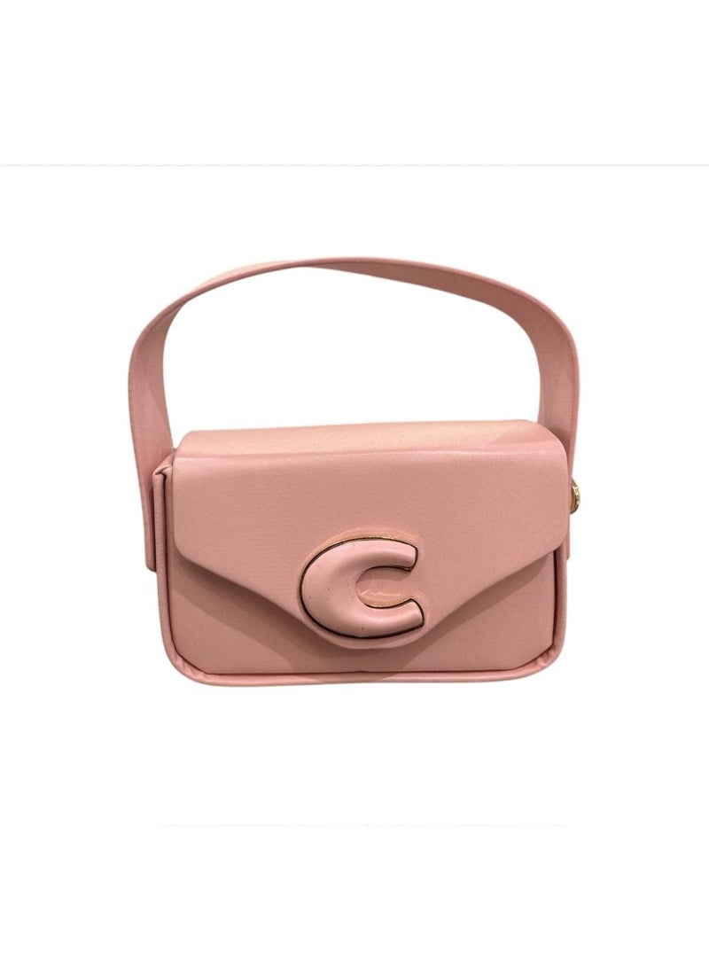 Undefined pink Children's Crossbody Bag With Long Shoulder Strap - Image 2
