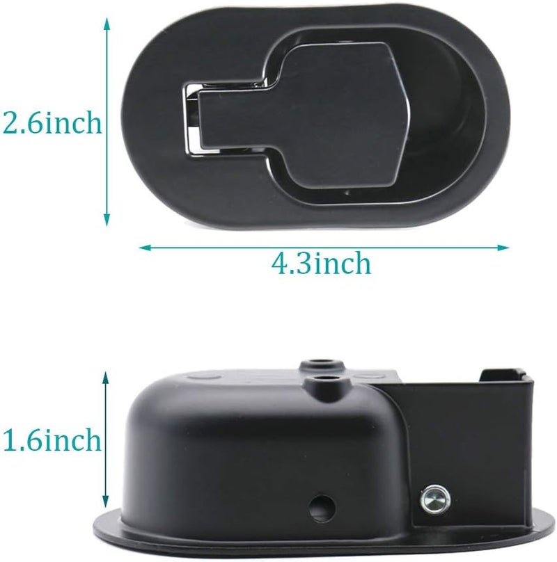 ttmagic Universal Metal Sofa Chair Recliner Release Pull Handle Replacement Part, Fits Ashley Lazy Boy and Most Recliner Sofa Brand, Recliner Handle Size 4.3" x 2.6" - Image 2