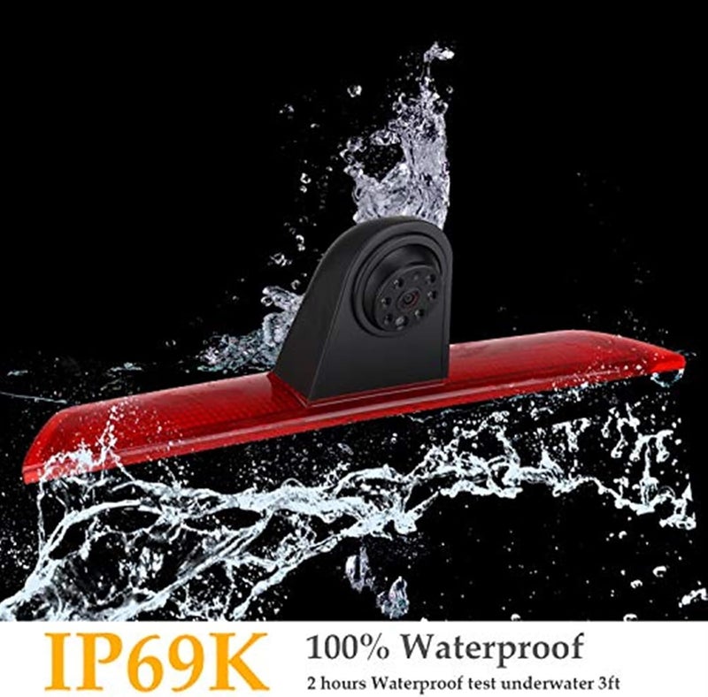 Yurefax HD 3rd Brake Light Camera with 7 Inch Monitor - Image 3