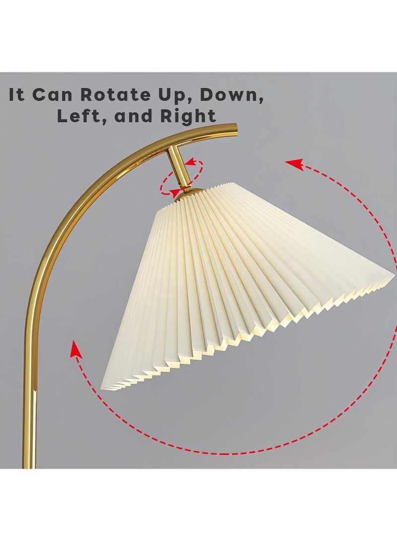 Sharpdo Arc Floor Lamp with Side Table 3-Color Dimmable LED (3000K-6000K) 12W Standing Lamp with Storage Shelf for Living Room Bedroom - Image 5