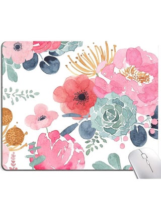 YRQX Cartoon Trumpet Mouse Pad, Cute Girl Square Anime Office Desk Cushion, Non -Slip Anime Mouse Pad, For Laptop Computer, Computer Rubber Base, 9.5 × 7.9 × 1.2 Inches, Pink Flowers - pzsku/ZCAF89FD63FF75C76AD7FZ/45/_/1733592063/4fe5a74e-7b3b-4fe9-a60b-f871d5d25c4e