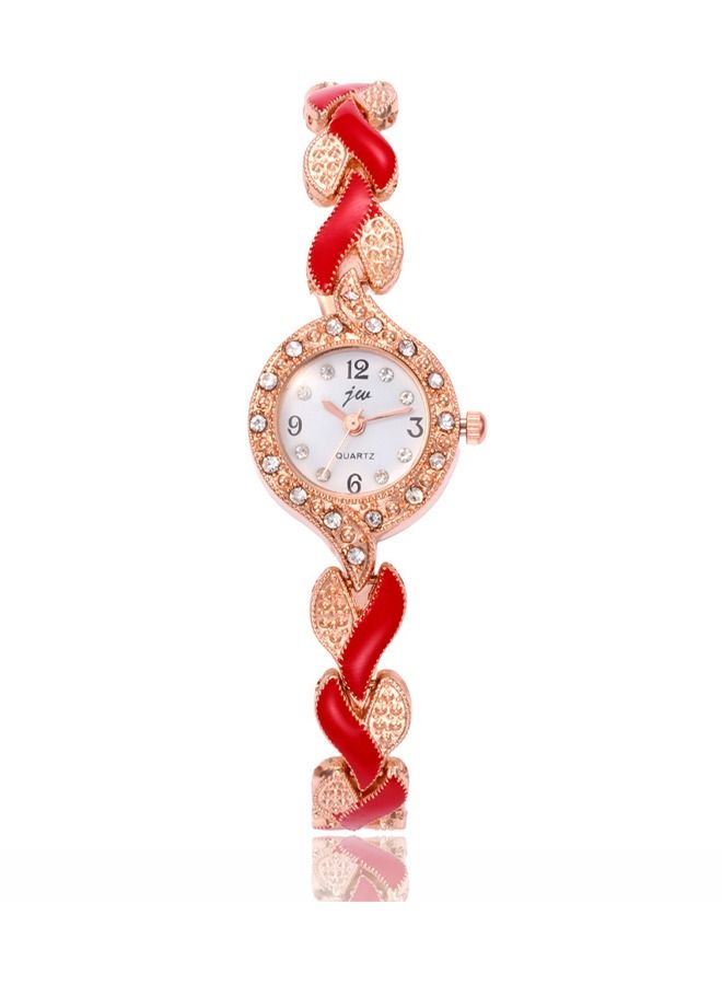 JW Women Luxury Watches, Women's Bangle Watch, Ultra Slim Rhinestones Wrist Watch Quartz Wrist Watch Fashion Watch Best Gift for Your Friend and Families - Image 1